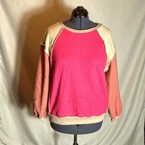 Color block Sweatshirt size M